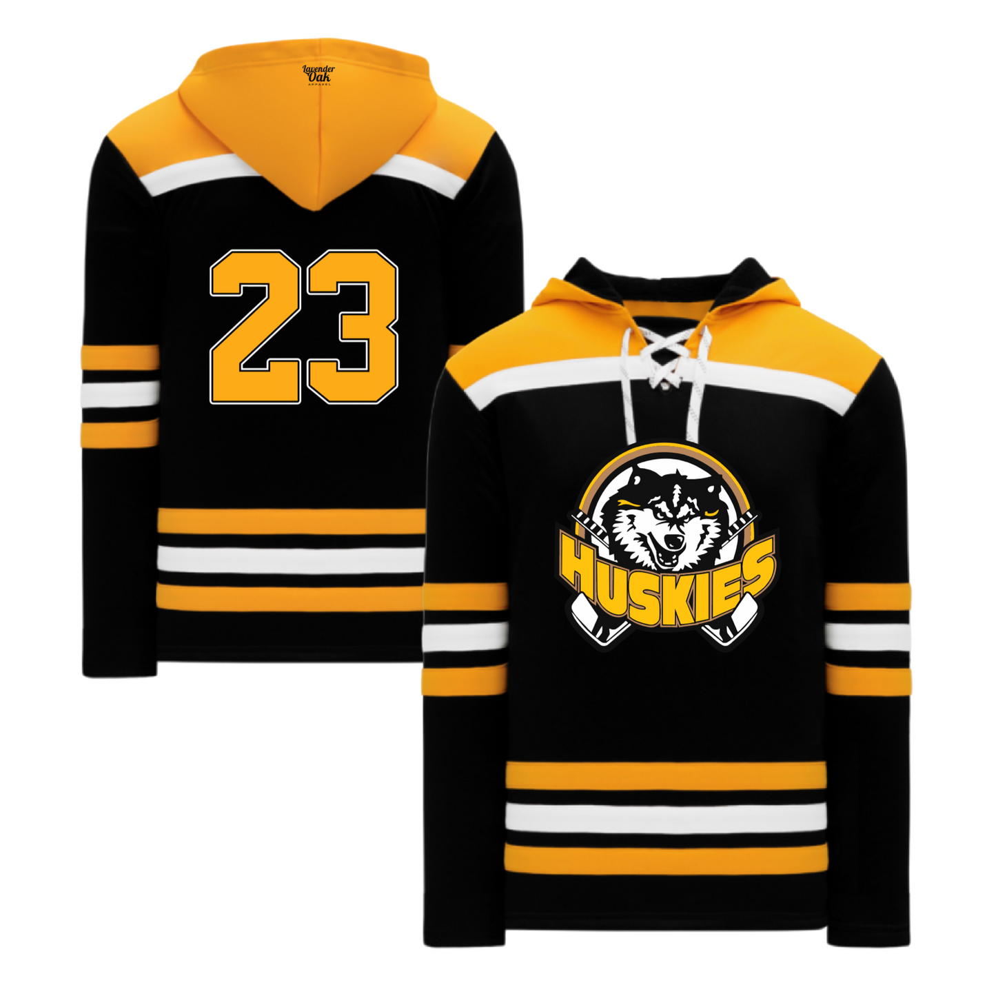 PRE-ORDER Huskies Jersey Hoodie (Customizable)