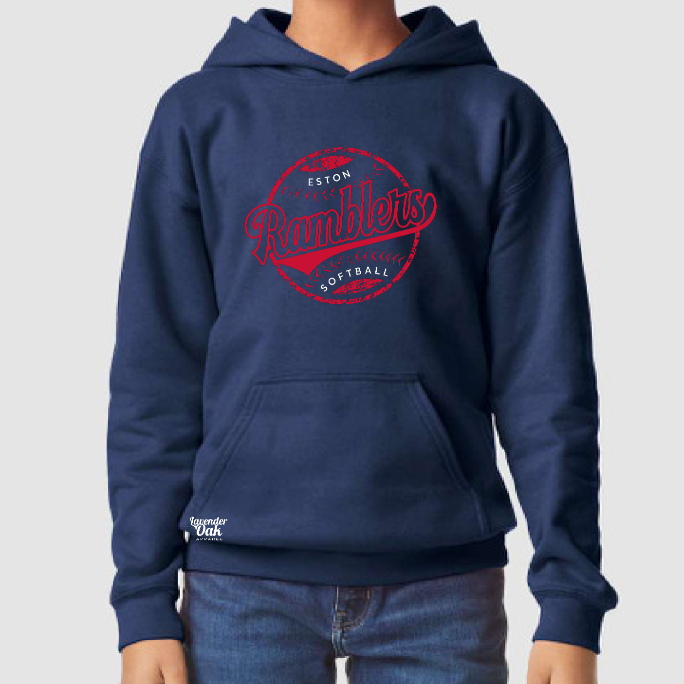 PRE ORDER Unisex Ramblers Softball Hoodie (customizable)